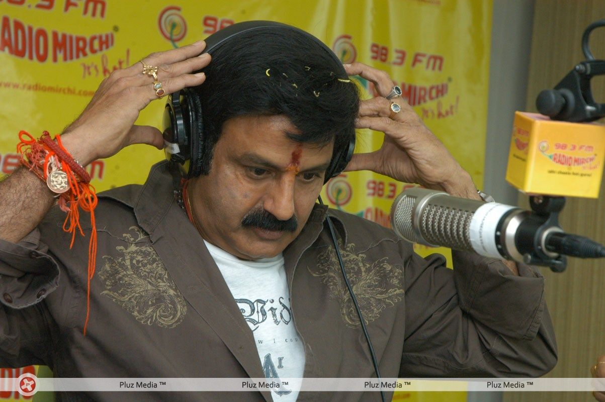 Nandamuri Balakrishna - Balakrishna At Radio Mirchi for Sri Rama Rajyam - Pictures | Picture 122234